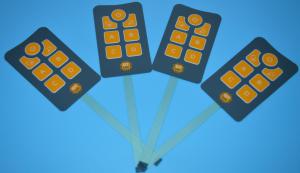 Flexible Circuit Membrane Switch with Graphic Overlay