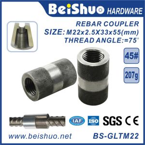 Building Material Rebar Parallel Thread Mechanical Coupler