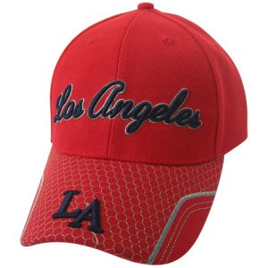 Red Baseball Cap with Nice Logo Bb248