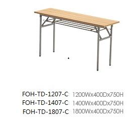 Japan Popular Modern Folding Training Desk Foh-Td-1207-C