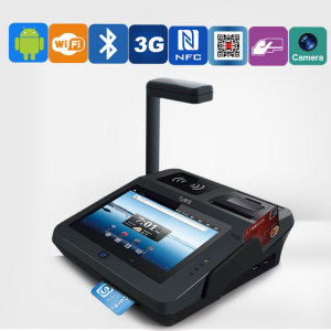 Android POS Terminal with Fingerprint and Qr Code Reader OEM/ODM